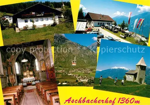 AK / Ansichtskarte Aschbach Algund Gasthaus Aschbacherhof