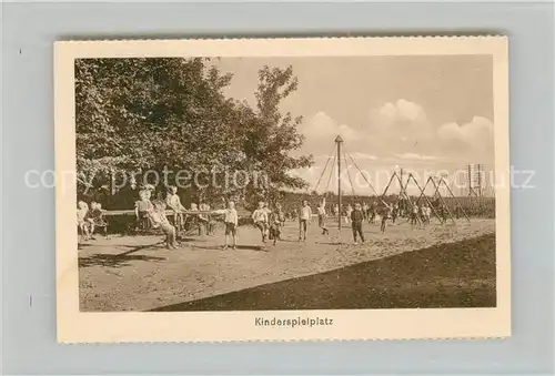 AK / Ansichtskarte Bad Sassendorf Kinderspielplatz Kat. Bad Sassendorf