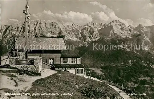 AK / Ansichtskarte Wankhaus Dreitorspitze Kat. Garmisch Partenkirchen