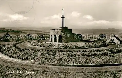 AK / Ansichtskarte Herbede Ehrenmal Kat. Witten