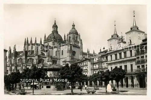 AK / Ansichtskarte Segovia Plaza Mayor Kat. Segovia