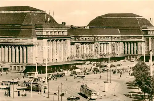 AK / Ansichtskarte Leipzig Hauptbahnhof Kat. Leipzig