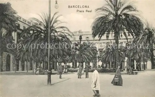 AK / Ansichtskarte Barcelona Cataluna Plaza Real Kat. Barcelona