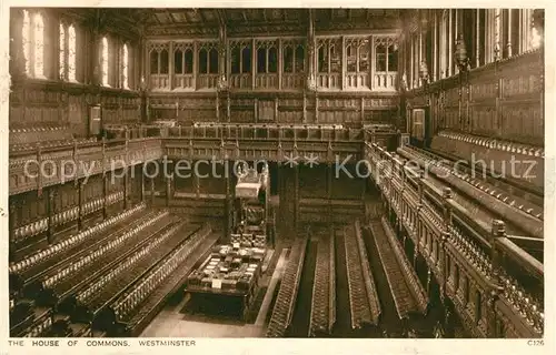 AK / Ansichtskarte Westminster London House of Commons