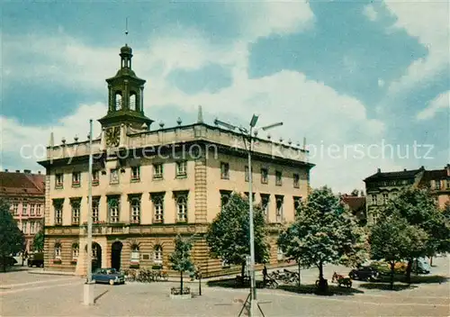 AK / Ansichtskarte Ostrow Lednicki  Rathaus
