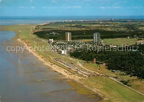 AK / Ansichtskarte Sahlenburg Fliegeraufnahme Kat. Cuxhaven