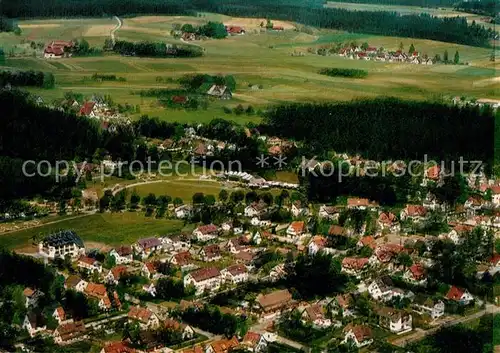 AK / Ansichtskarte Koenigsfeld Schwarzwald Fliegeraufnahme Kat. Koenigsfeld im Schwarzwald