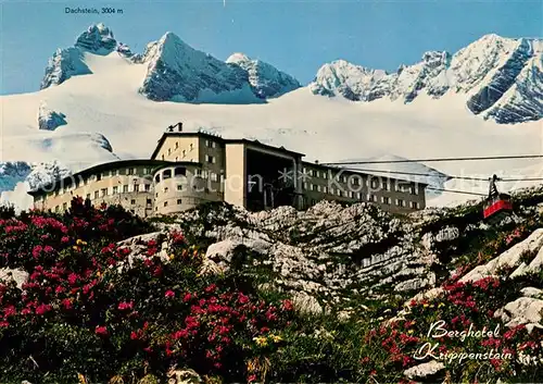 AK / Ansichtskarte Dachstein Steiermark Berghotel Krippenstein Kat. Ramsau am Dachstein