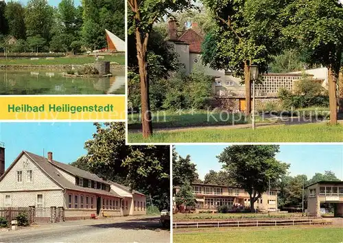 Heiligenstadt Eichsfeld Gondelteich Erholungszentrum Neun Brunnen Betriebsferienheim Forsthaus HOG Stadion Kat. Heiligenstadt