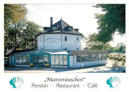 Zingst Ostseebad Pension Meeresrauschen Restaurant Cafe Kat. Zingst Darss