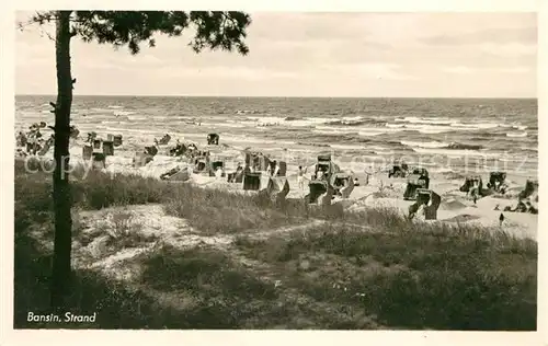 Bansin Ostseebad Strand Kat. Heringsdorf