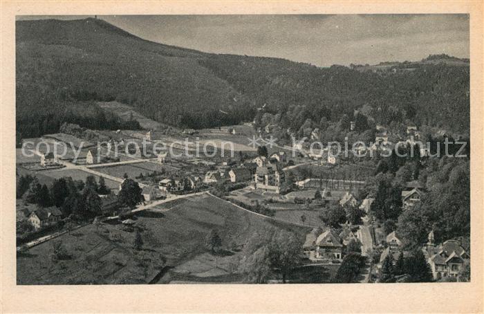 Carte Postale Ancienne Lückendorf-Oybin – Panorama Montagne Et Hôtel – 1908 – Original
