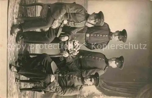 AK / Ansichtskarte Militaria Jugend Gruppenfoto WK1 Stuttgart