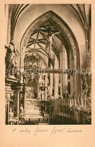 AK / Ansichtskarte Gdansk Basilika Sankt Nicholas Kat. Gdansk