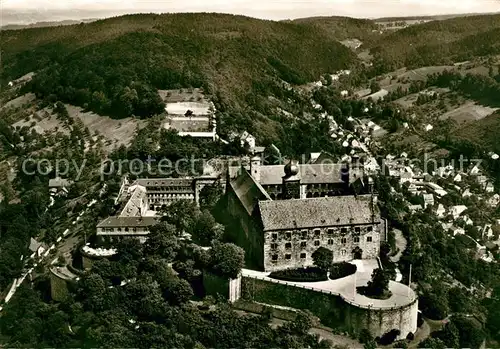 AK / Ansichtskarte Kulmbach Fliegeraufnahme Plassenburg Kat. Kulmbach