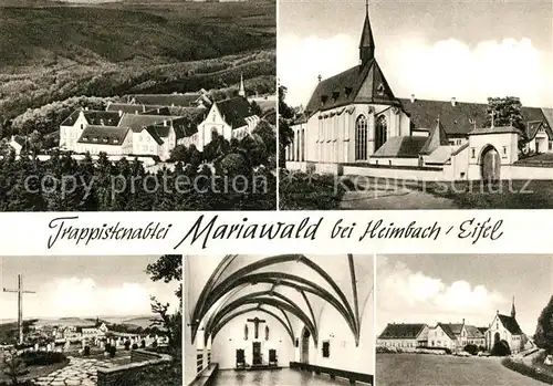 AK / Ansichtskarte Heimbach Eifel Trappistenabtei Mariawald Kat. Heimbach