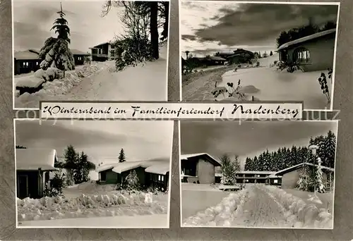 AK / Ansichtskarte Nadenberg Allgaeu Winterlandschaften Kat. Lindenberg i.Allgaeu