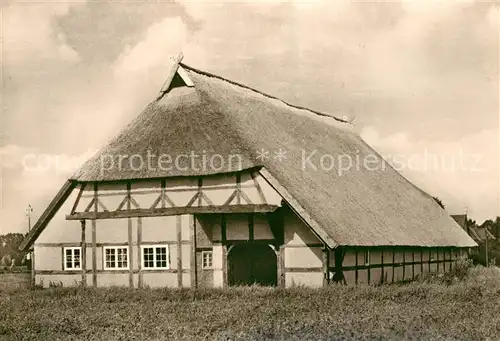 AK / Ansichtskarte Schoenberg Mecklenburg Freilichtmuseum Bechelsdorfer Schulzenhaus Kat. Schoenberg Mecklenburg