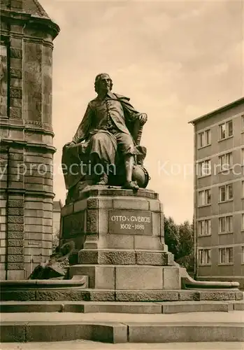 AK / Ansichtskarte Magdeburg Otto von Guericke Denkmal Kat. Magdeburg