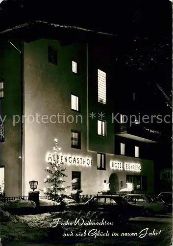 AK / Ansichtskarte Breitenwang Tirol Hotel Ernberg Nachtaufnahme Kat. Breitenwang