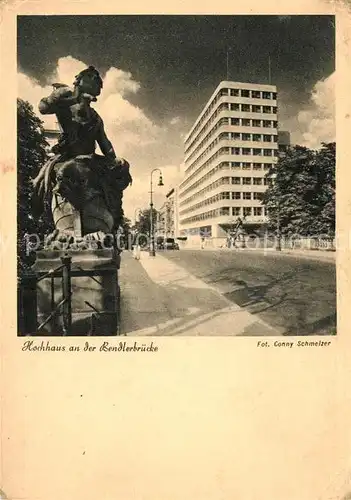 AK / Ansichtskarte Berlin Hochhaus Bendlerbruecke Denkmal  Kat. Berlin