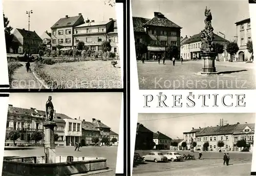 AK / Ansichtskarte Prestice Tschechische Republik Panorama