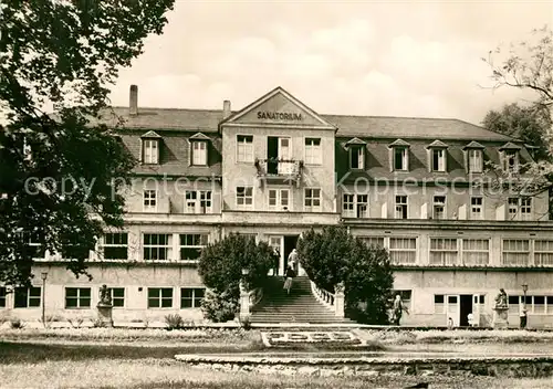 AK / Ansichtskarte Koestritz Bad Sanatorium Kat. Bad Koestritz