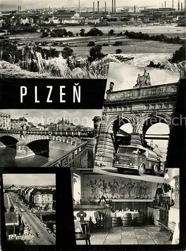 AK / Ansichtskarte Plzen Pilsen Panorama Kat. Plzen Pilsen
