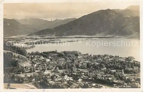 AK / Ansichtskarte Tegernsee Panorama Tegernseer Berge Kat. Tegernsee