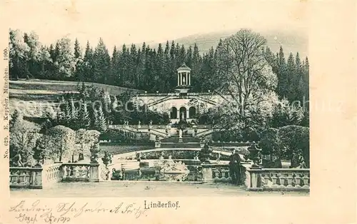 AK / Ansichtskarte Linderhof Ettal Schloss Tempel Kat. Ettal