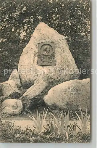 AK / Ansichtskarte Osnabrueck Lyra Denkmal Gedenkstein Kat. Osnabrueck