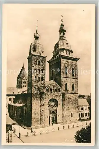 AK / Ansichtskarte Osnabrueck Dom Kat. Osnabrueck