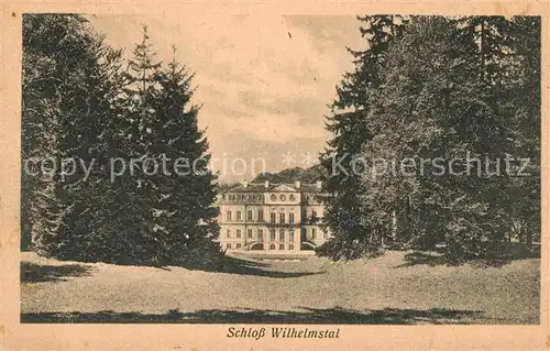 AK / Ansichtskarte Wilhelmshoehe Kassel Schloss Wilhelmstal Kat. Kassel