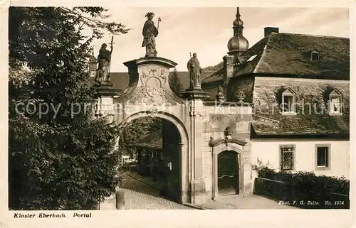 AK / Ansichtskarte Kloster Eberbach Portal Kat. Eltville am Rhein