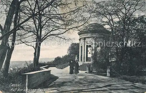 AK / Ansichtskarte Kassel Auf der schoenen Aussicht Tempel Kat. Kassel