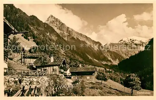 Gerstruben Bergdorf Allgaeuer Alpen Kat. Oberstdorf