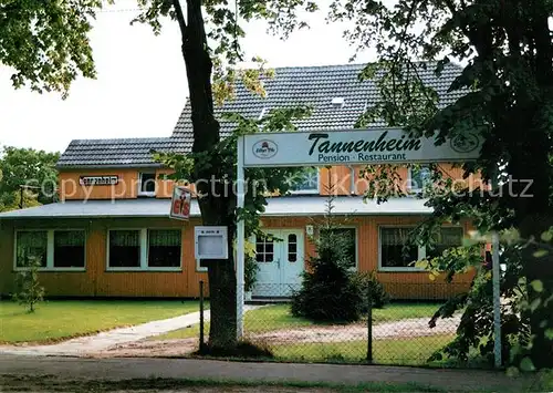 AK / Ansichtskarte Prerow Ostseebad Pension Tannenheim Kat. Darss