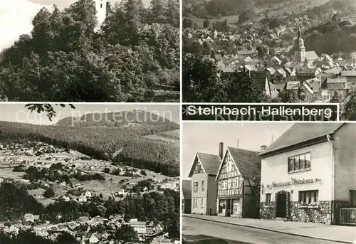 AK / Ansichtskarte Steinbach Hallenberg Wirtshaus Hallenburg Kat. Steinbach Hallenberg