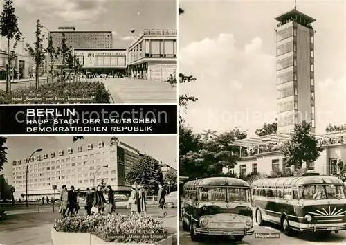 AK / Ansichtskarte Berlin Hotel Berolina Kino International Mueggelseeturm Unter den Linden Kat. Berlin