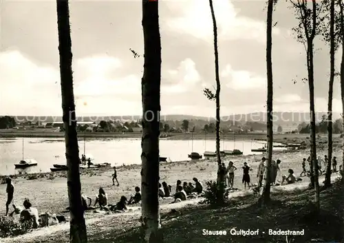 AK / Ansichtskarte Quitzdorf See Badestrand Kat. Quitzdorf See