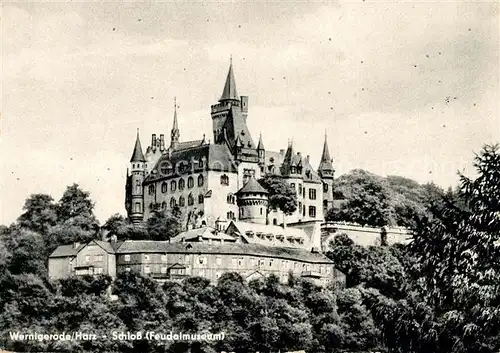 AK / Ansichtskarte Wernigerode Harz Schloss Kat. Wernigerode