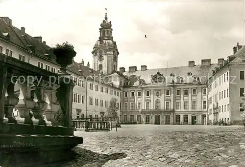 AK / Ansichtskarte Rudolstadt Schlosshof Heidecksburg Kat. Rudolstadt