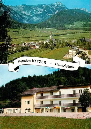 AK / Ansichtskarte Haus Steiermark Panorama Pension Kitzer Kat. Haus Ennstal