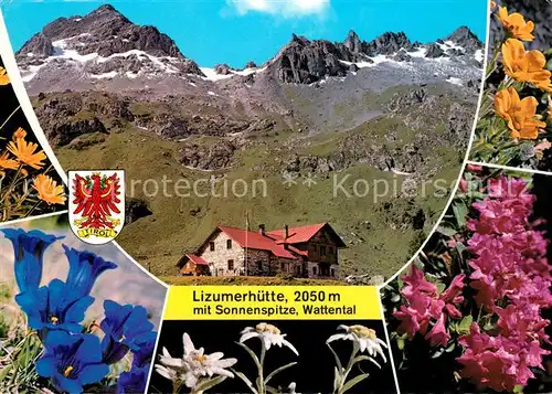 AK / Ansichtskarte Lizumerhuette mit Sonnenspitze Wattental Kat. Hall in Tirol