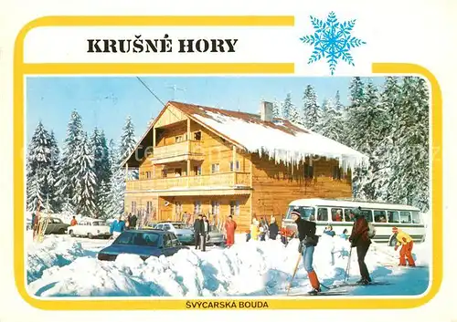AK / Ansichtskarte Krusne Hory Svycarska bouda pod Plesivcem Kat. Tschechische Republik