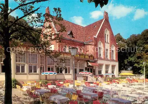 AK / Ansichtskarte Hildesheim Restaurant Hotel Berghoelzchen Freiterrasse Kat. Hildesheim