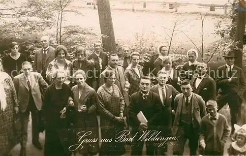 AK / Ansichtskarte Bad Wildungen Gruppenbild Kat. Bad Wildungen