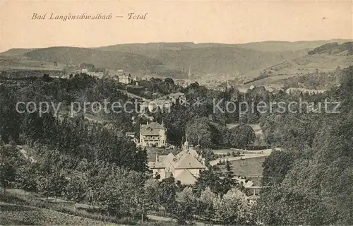 AK / Ansichtskarte Bad Langenschwalbach Landschaftspanorama