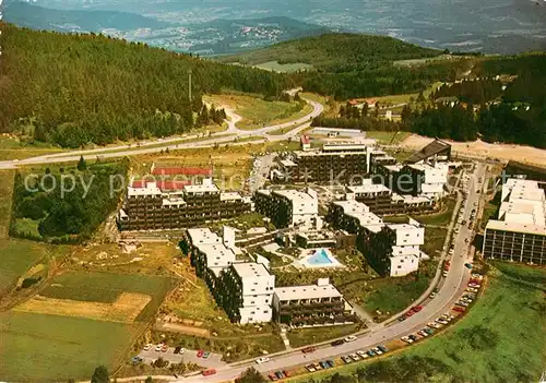 St Englmar Apart Hotel Predigtstuhl Fliegeraufnahme Kat. Sankt Englmar