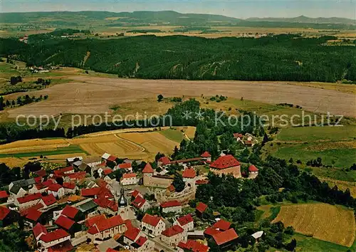 Hohenberg Eger Burg Hohenberg Fliegeraufnahme Kat. Hohenberg a.d.Eger